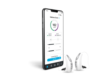 Evolv AI RIC R  - Hearing aid - Device with Thrive - Pair - Right - Vertical