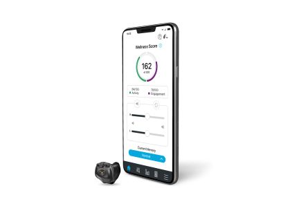 Evolv AI ITC R  - Hearing aid - Device with Thrive - Single - Left - Vertical
