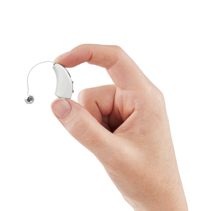 Evolv AI RIC 312  - White - In hand - Pinch