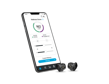 Evolv AI ITC R  - Hearing aid - Device with Thrive - Pair - Right - Inclined