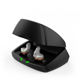 Evolv AI Custom Charger ST Accessory - ITC R - Brown - Device in charger - 3-4 L