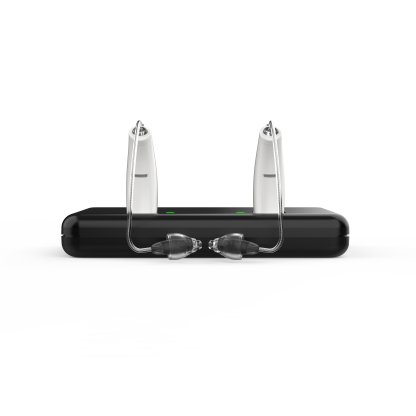 Evolv AI mini Turbo Charger ST Accessory - RIC R - Device in charger - Straight On