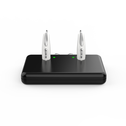 Evolv AI mini Turbo Charger ST Accessory - RIC R - Device in charger - Back Tilt